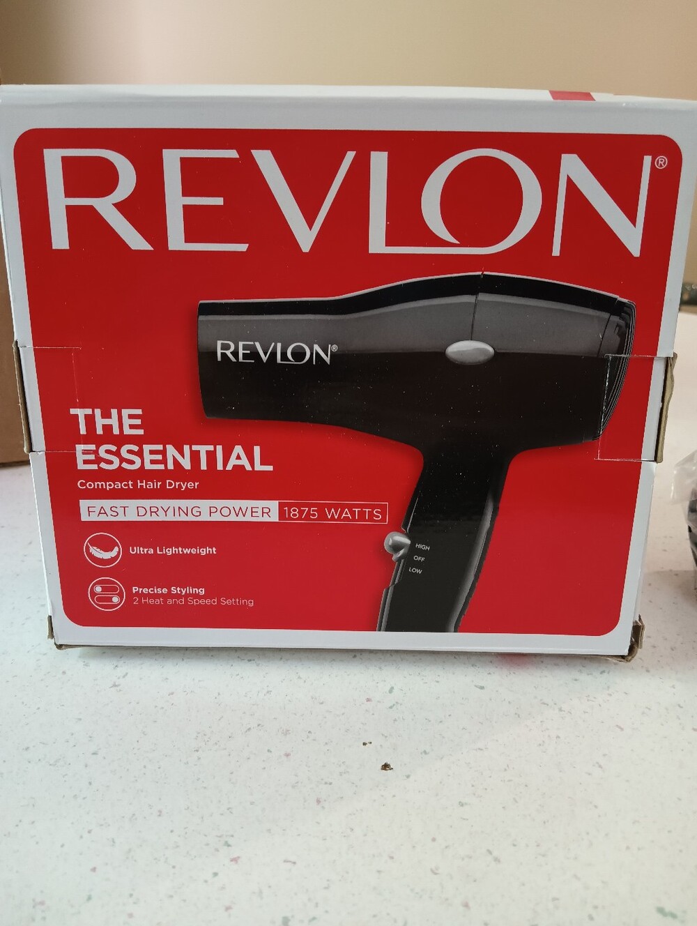 Revlon Compact Hair Dryer in Black